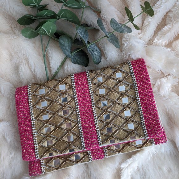 Francesca's Collections Handbags - tribal clutch